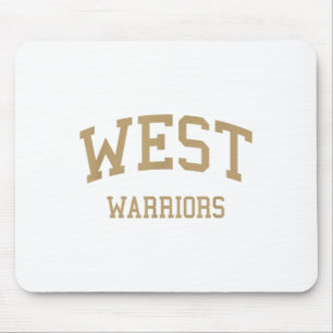 West High School Hs Torrance Ca Retro Sports Mouse Mat