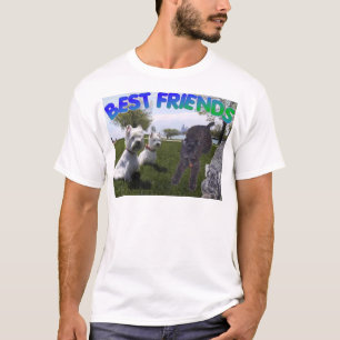 West Highland and Kerry Blue in Chicago T-Shirt
