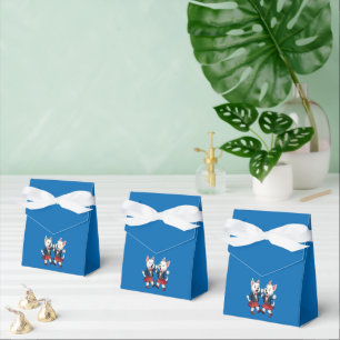 West Highland Terrier Dancing Scottish Ceilidh Favour Box