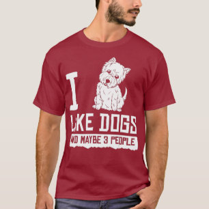 West Highland Terrier Dog Puppies Owner Lover T-Shirt