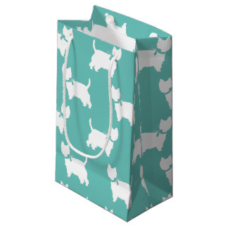 West Highland Terrier Dog Puppy Westie Small Gift Bag