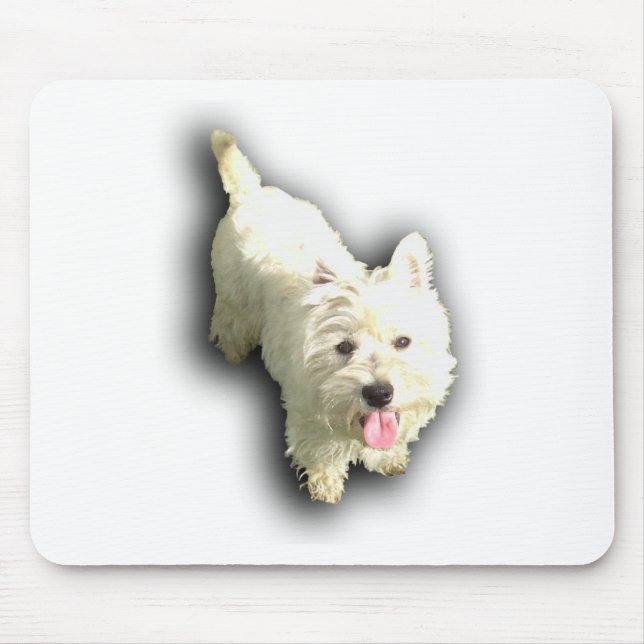 West Highland Terrier Mouse Mat (Front)