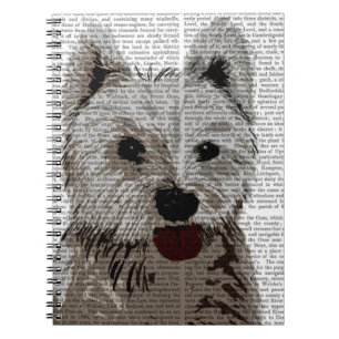 West Highland Terrier Plain Notebook