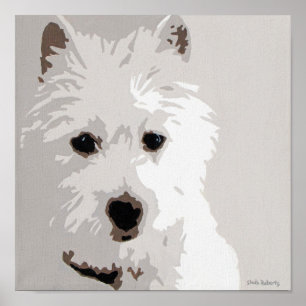 West Highland Terrier Poster