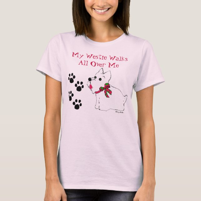 West Highland Terrier T-Shirt (Front)