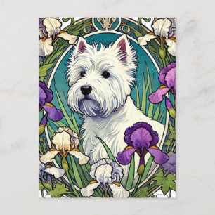 West Highland Terrier Westie Postcard
