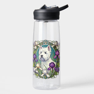 West Highland Terrier Westie Water Bottle