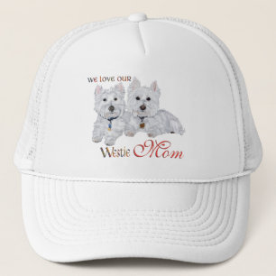 West Highland Terriers Mother's Day Trucker Hat