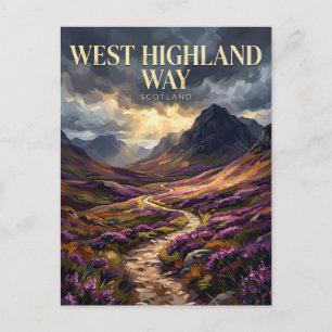 West Highland Way Scotland Postcard