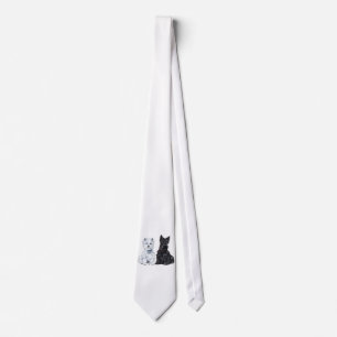 West Highland White & Scottish Terriers Tie