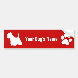 West Highland White Terrier ウェスト・ハイランド・ホワイトテリア Bumper Sticker