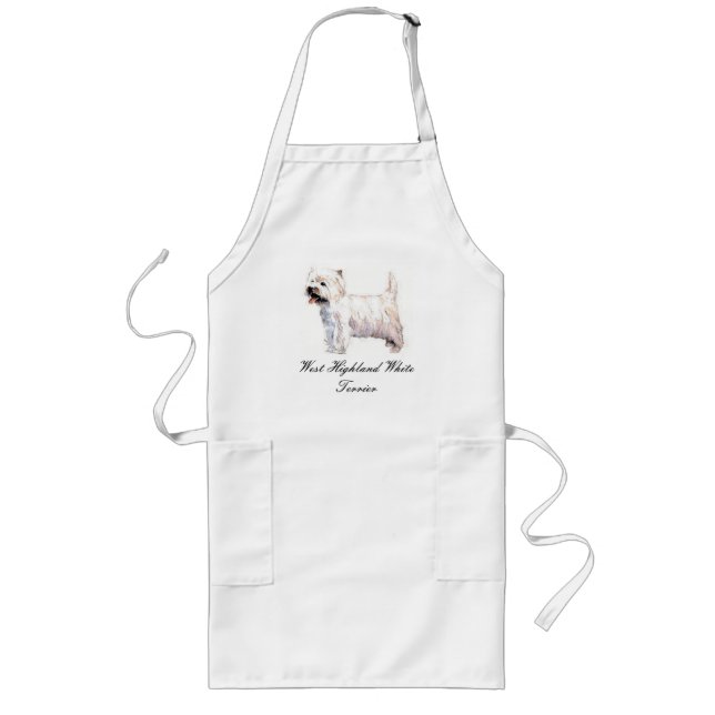 West Highland White Terrier Apron (Front)