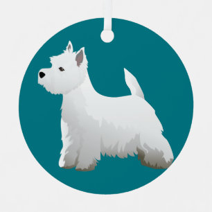 West Highland White Terrier Basic Breed Design Christmas Tree Decoration