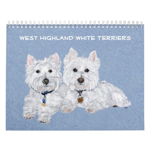 West Highland White Terrier CALENDAR (Cover)