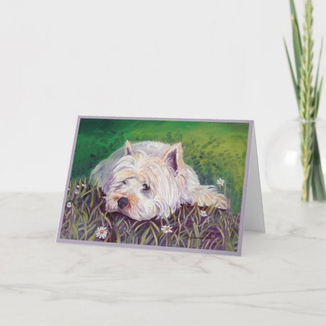 West Highland White Terrier Cards (Front)
