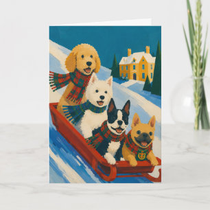 West Highland White Terrier Christmas Card