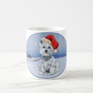 West Highland White Terrier Christmas Coffee Mug