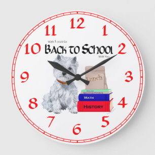 West Highland White Terrier Clock