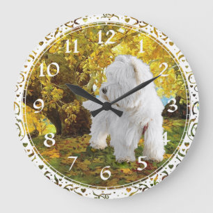 West Highland White Terrier Clock