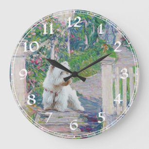 West Highland White Terrier Clock