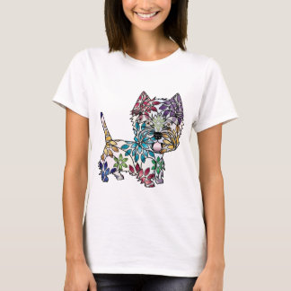 West Highland White Terrier - Coloured T-shirt