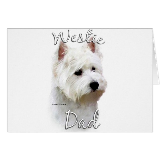 West Highland White Terrier Dad 2 (Front Horizontal)