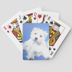 West Highland White Terrier Dog Playing Cards