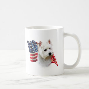 West Highland White Terrier Flag Coffee Mug