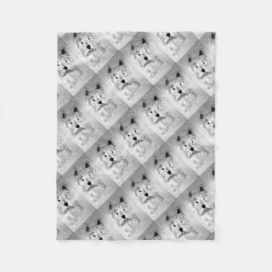 West Highland White Terrier Fleece Blanket