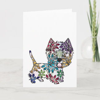 West Highland White Terrier Greeting Card