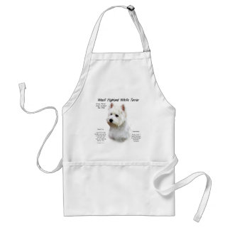 West Highland White Terrier History Design Standard Apron