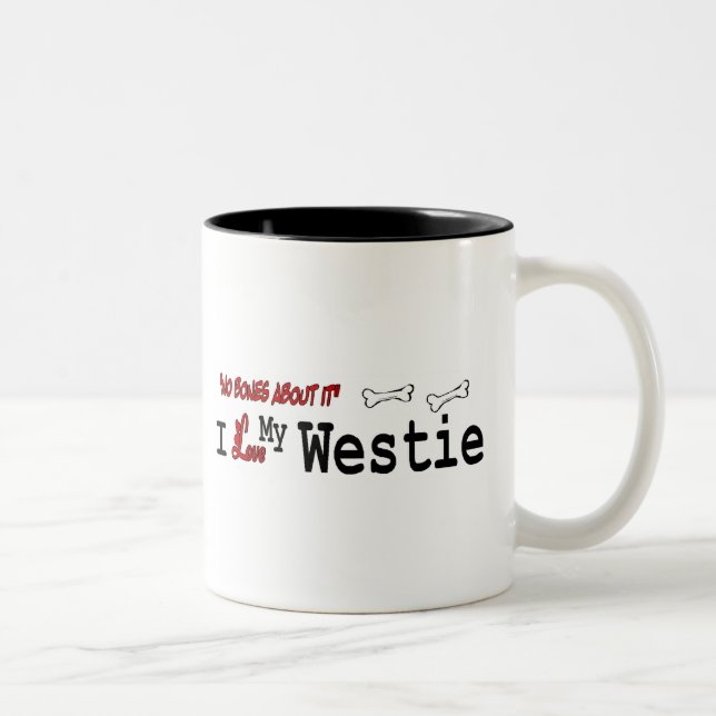 West Highland White Terrier (I Love) Mug (Right)