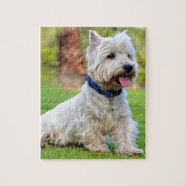 West highland white terrier jigsaw puzzle (Vertical)