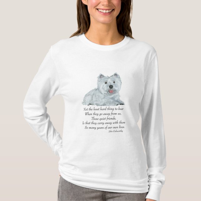 West Highland White Terrier Keepsake T-Shirt (Front)