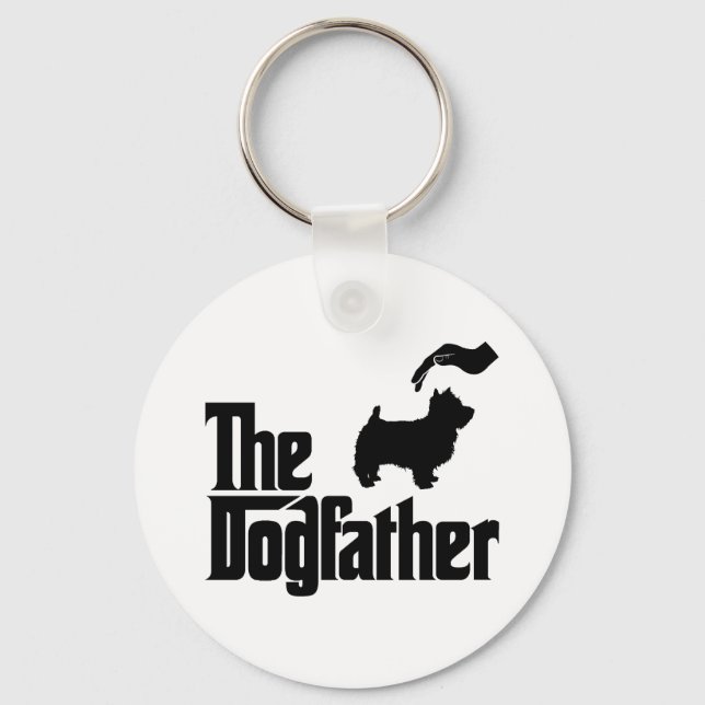 West Highland White Terrier Key Ring (Front)