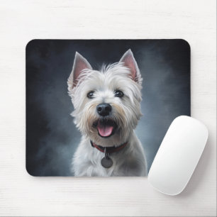 West highland white terrier mouse mat