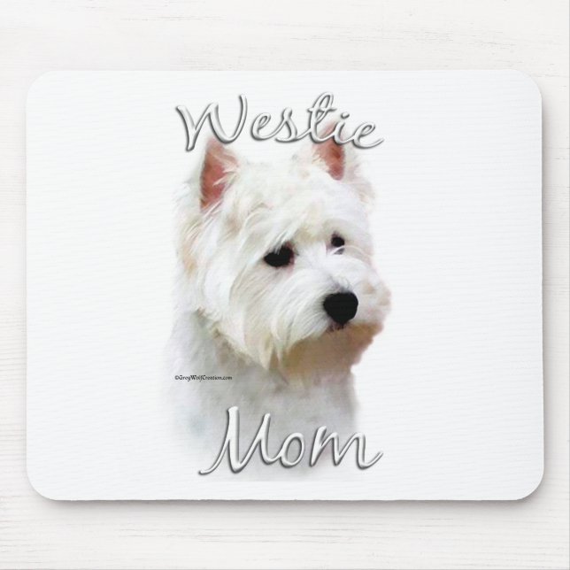 West Highland White Terrier Mum 2 Mouse Mat (Front)