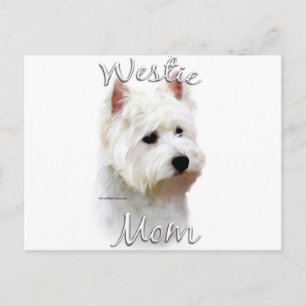 West Highland White Terrier Mum 2 Postcard