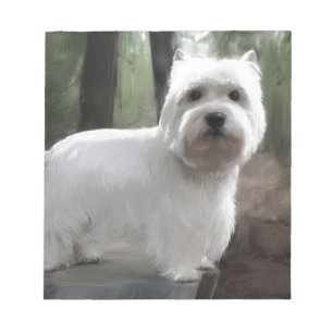 West Highland White Terrier Notepad