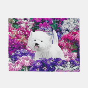 West Highland White Terrier Painting Dog Art Doormat