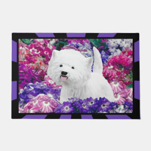 West Highland White Terrier Painting Dog Art Doormat