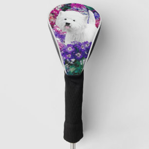 West Highland White Terrier Painting Dog Art Golf Head Cover