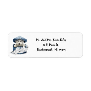 West Highland White Terrier Return Address Label