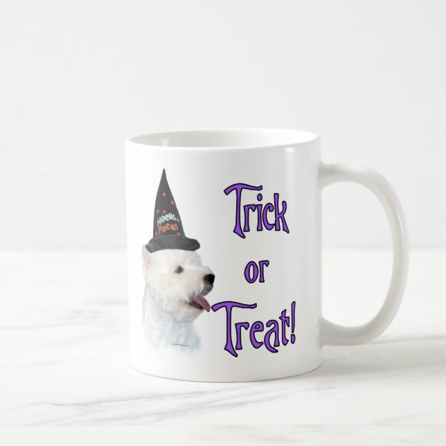 West Highland White Terrier Trick Coffee Mug (Right)