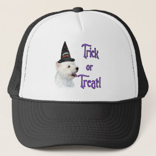West Highland White Terrier Trick Trucker Hat