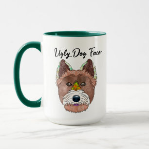 West Highland White Terrier ugly face mug