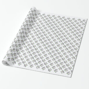 West Highland White Terrier Walks Design Wrapping Paper