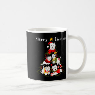 West Highland White Terrier Westie Christmas Tree Coffee Mug