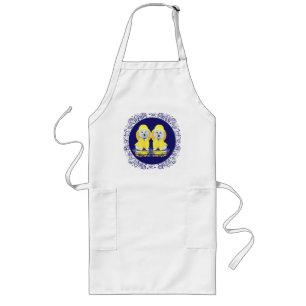 West Highland White Terriers Rain Long Apron