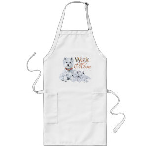 West Higland White Terrier MOM Long Apron